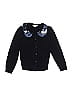 Crewcuts 100% Cotton Black Cardigan Size 4 - photo 1