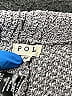 Pol 100% Polyester Stars Gray Casual Pants Size M - photo 3