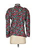 J.Crew Collection 100% Cotton Floral Green 3/4 Sleeve Blouse Size XS - photo 2