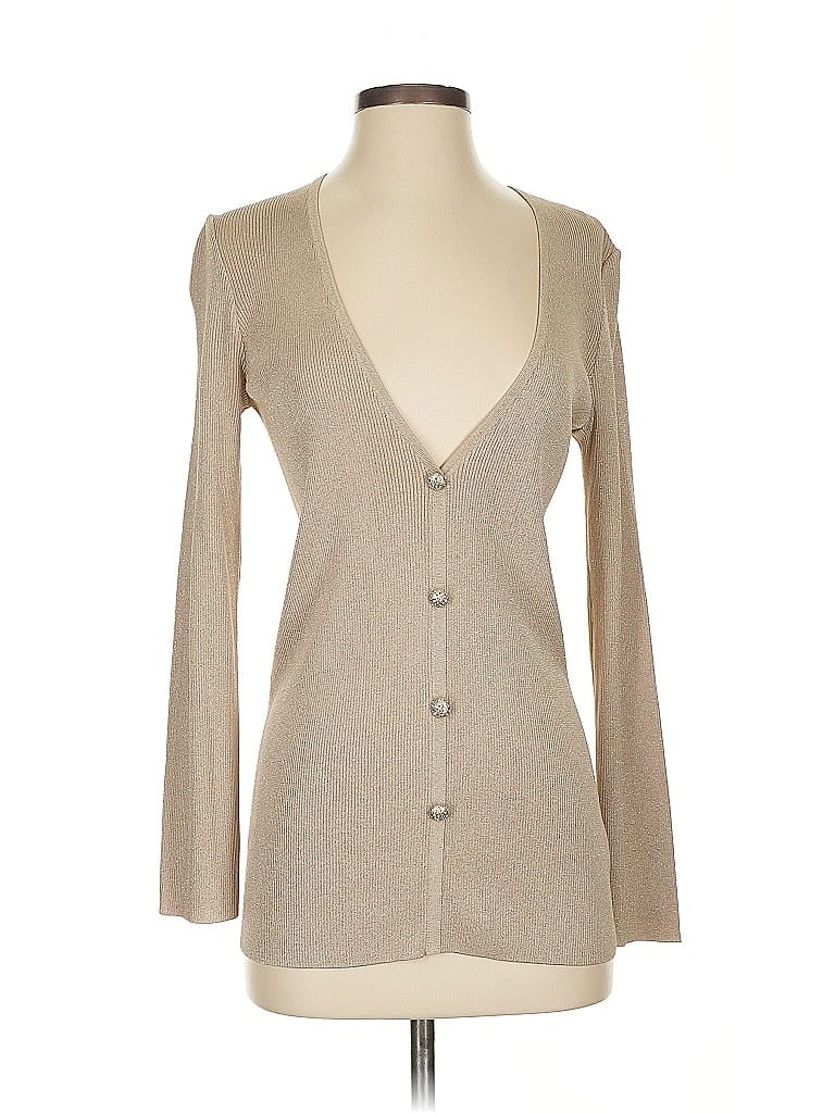 Click to view more detailed imagery on our partner's website Pre-owned St John Cardigan Sweater In Brown