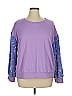 White Birch 100% Cotton Purple Sweatshirt Size XL - photo 1