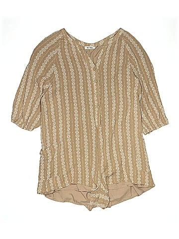 Day + Moon 3/4 Sleeve Blouse (view 1)