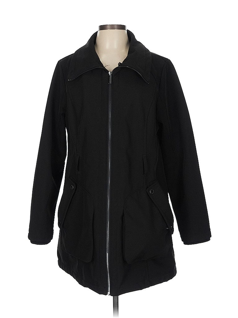 MICHAEL Michael Kors Black Coat Size L 72 off ThredUp