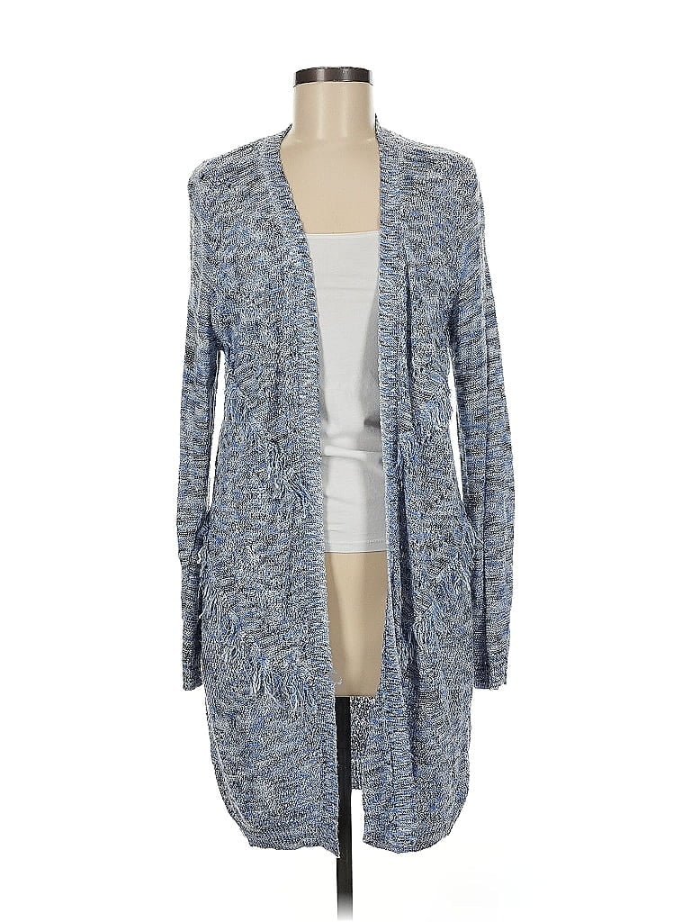 Pre-owned 89th & Madison Cardigan Sweater In Blue