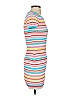 Solid & Striped Stripes Orange Casual Dress Size S - photo 4
