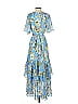 Tanya Taylor Blue Cocktail Dress Size 2 - photo 2
