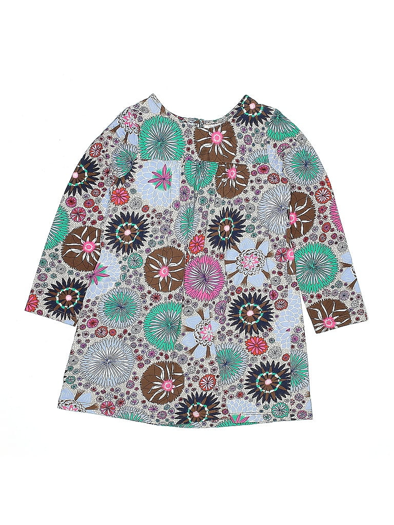Hanna Andersson 100% Cotton Teal Dress Size 120 (big kids) - photo 1