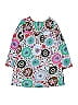 Hanna Andersson 100% Cotton Teal Dress Size 120 (big kids) - photo 2