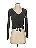 Gap Fit Gray Long Sleeve Top Size S - photo 1