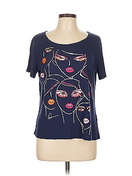 Eva Mendes By New York & Company Short Sleeve T Shirt
