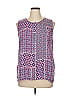 Violet & Claire 100% Polyester Purple Sleeveless Blouse Size XL - photo 1