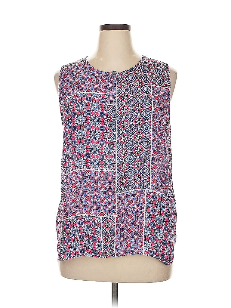 Violet & Claire 100% Polyester Purple Sleeveless Blouse Size XL - photo 1