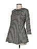 A Pea in the Pod Stripes Black Casual Dress Size M - photo 1