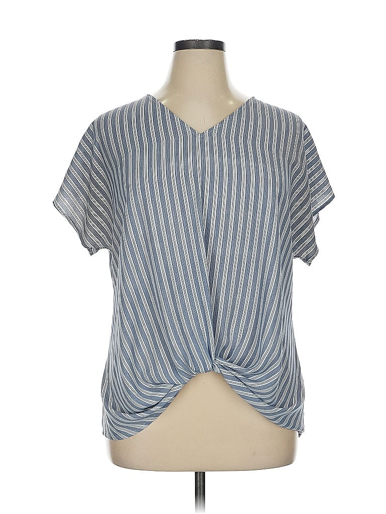 West Kei Blue Short Sleeve T-Shirt Size XL - photo 1