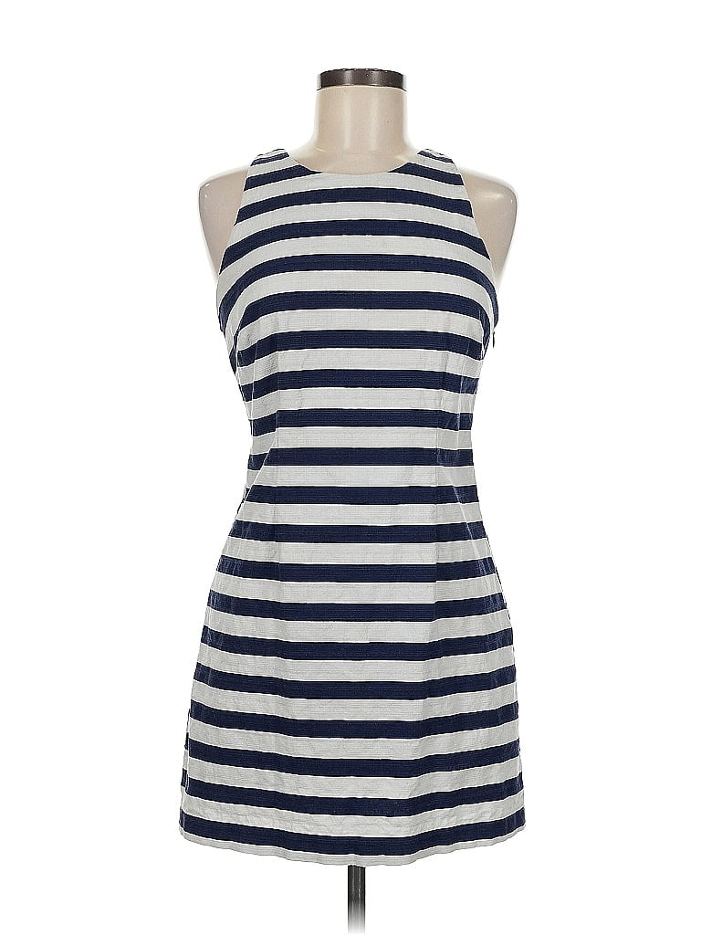 BB Dakota Stripes Blue Casual Dress Size 6 - photo 1