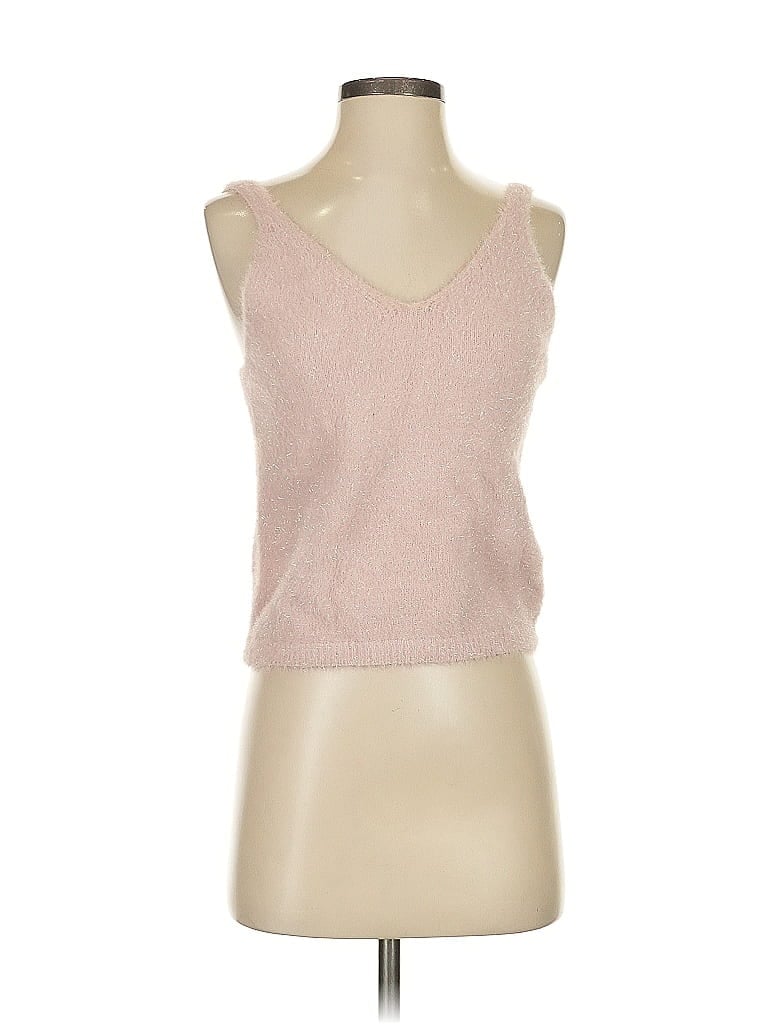 Pre-owned Essentiel Antwerp Tank Top Pink Strapless Neckline Tops