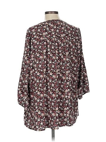 Torrid 3/4 Sleeve Blouse (view 2)