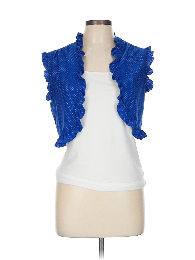 Pre-owned Frederick's Of Hollywood Jacket In Blue