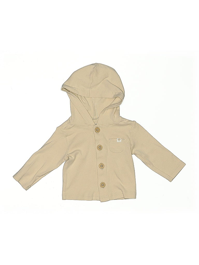 Carter's 100% Cotton Tan Jacket 0-3 MO / 3 MO - photo 1
