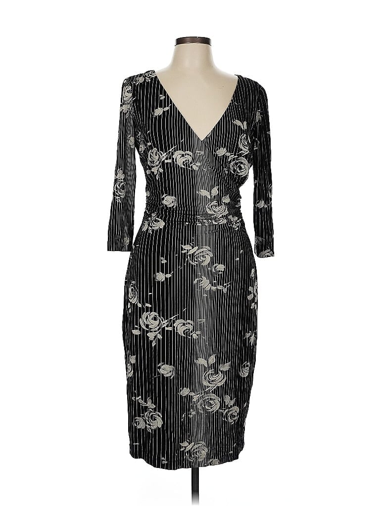 David Meister Black Cocktail Dress Size 8 - photo 1