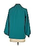 Sail to Sable 100% Polyester Teal 3/4 Sleeve Blouse Size S - photo 2