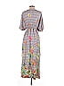 World Market 100% Rayon Paisley Gray Casual Dress Size S - photo 2