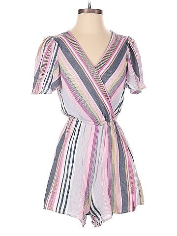 THREE PINK HEARTS Romper (view 1)