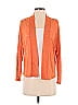 Kasper Orange Cardigan Size S - photo 1