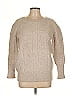 Nili Lotan Tan Wool Pullover Sweater Size L - photo 1