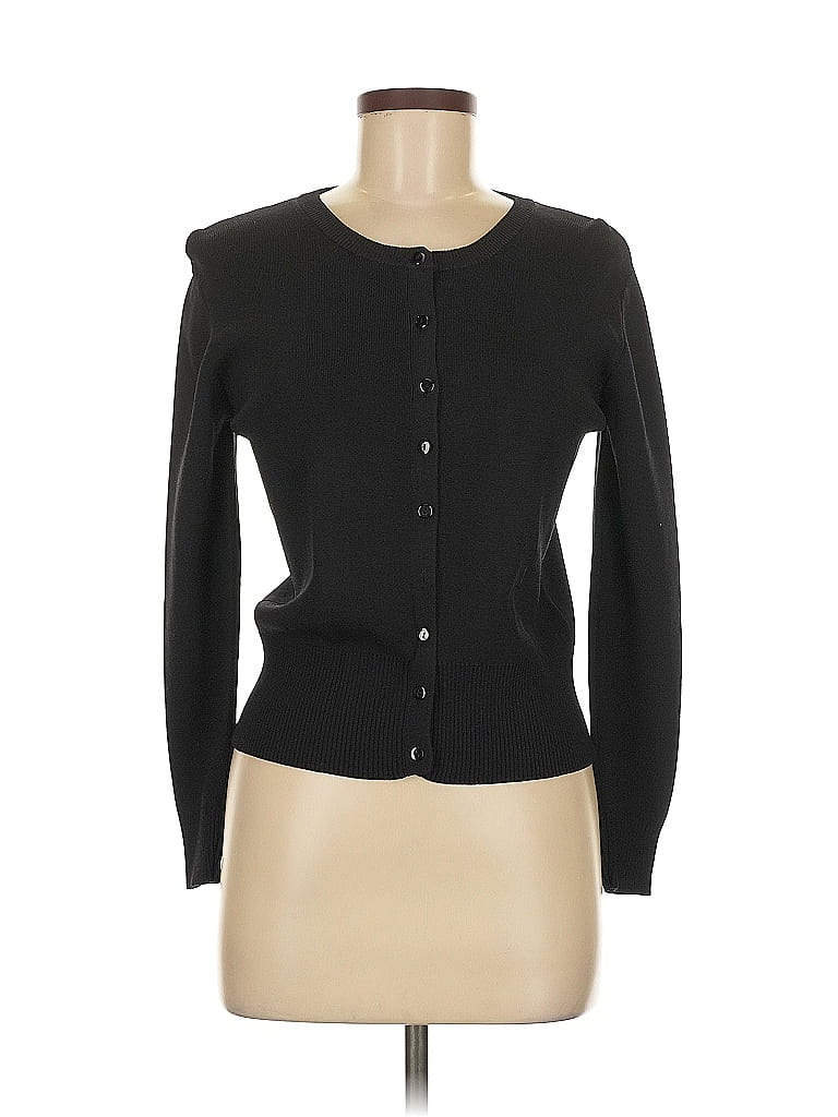 Joseph A. Black Cardigan Size M - photo 1