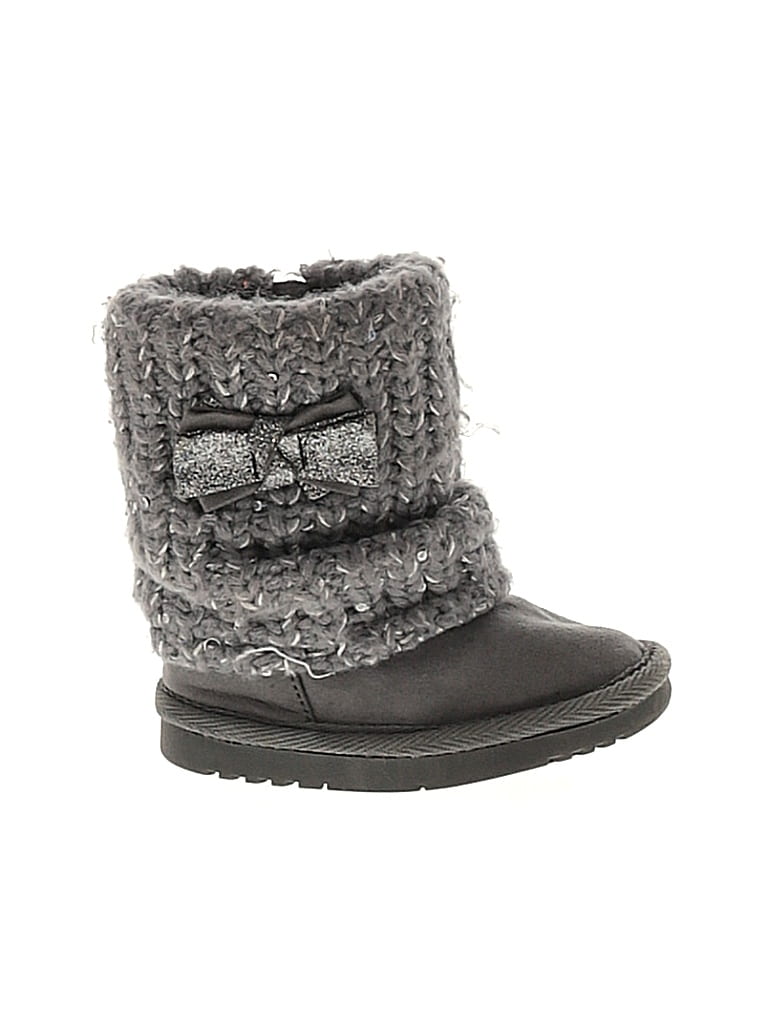 Jumping Beans Gray Boots Size 5 - photo 1
