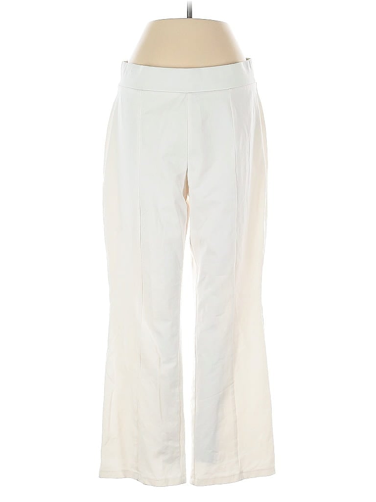 Susan Graver Ivory Casual Pants Size S - photo 1