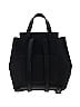 DKNY 100% Leather Solid Black Leather Backpack One size - photo 2