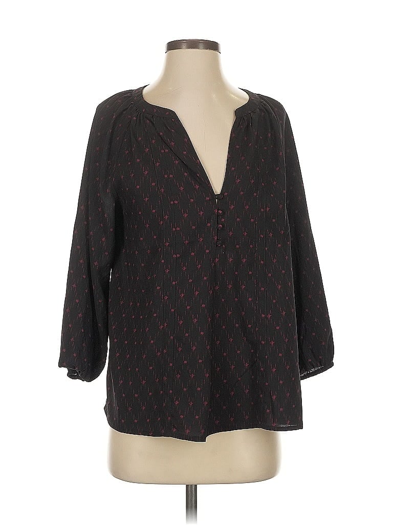 Click to view more detailed imagery on our partner's website Pre-owned Joie 3/4 Sleeve Blouse In Black