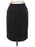 Kasper 100% Polyester Solid Black Formal Skirt Size 14 - photo 1