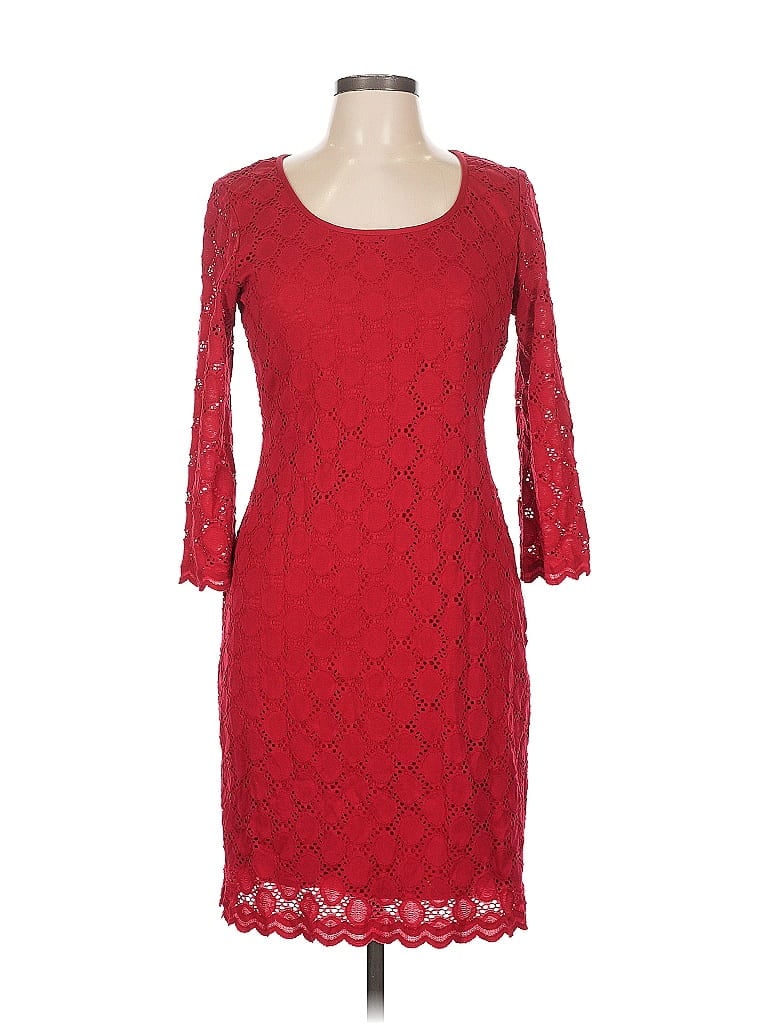 Pre-owned Ronni Nicole Cocktail Dress In Red