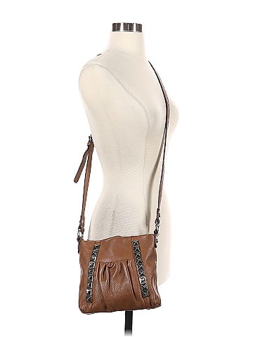 B Makowsky Leather Crossbody Bag (view 2)