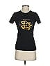 Assorted Brands 100% Cotton Black Short Sleeve T-Shirt Size XS - photo 1