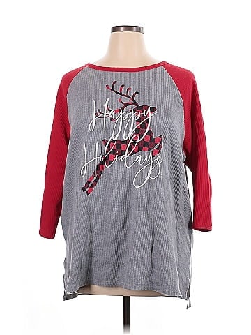 Holiday Time 3/4 Sleeve T-Shirt (view 1)