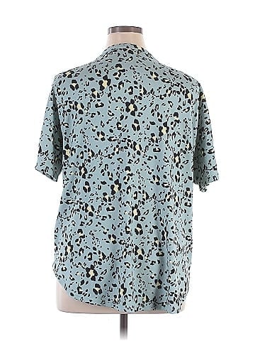 White Birch Short Sleeve Blouse (view 2)