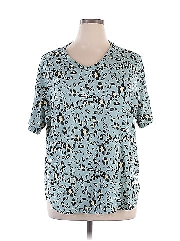 White Birch Short Sleeve Blouse (view 1)