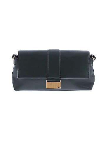 DKNY Leather Shoulder Bag (view 1)