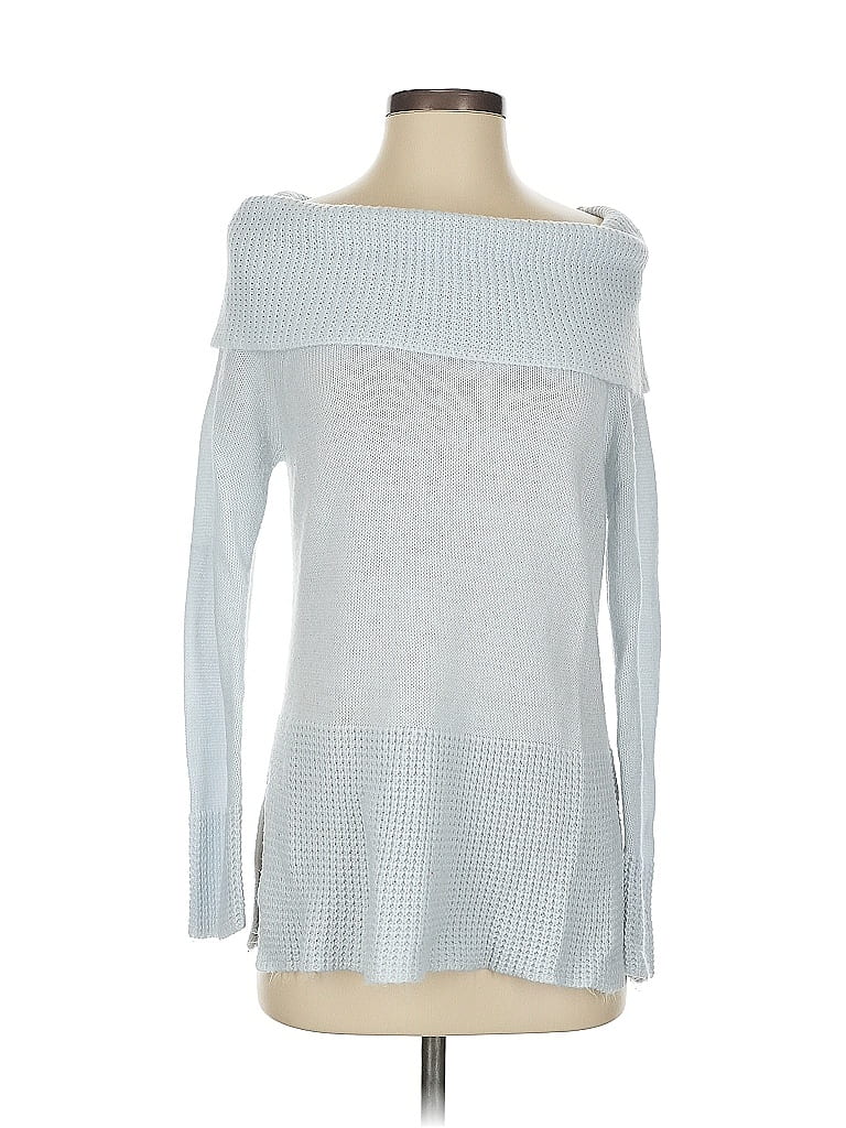 Pre-owned Ivanka Trump Pullover Sweater In Silver
