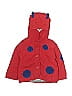 Baby Boden 100% Cotton Polka Dots Red Raincoat Size 18-24 mo - photo 1