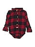 Wrangler Jeans Co 100% Cotton Plaid Red Long Sleeve Onesie 18-24 MO / 24 MO - photo 1