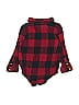 Wrangler Jeans Co 100% Cotton Plaid Red Long Sleeve Onesie 18-24 MO / 24 MO - photo 2