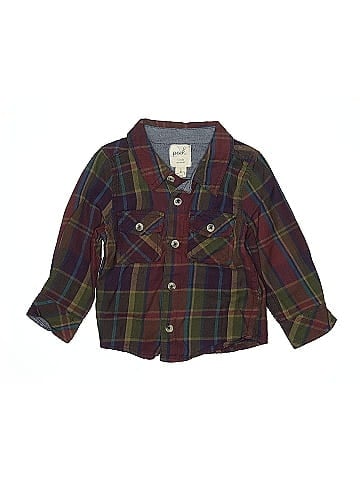 Peek... Long Sleeve Button-Down Shirt (view 1)