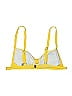 Zaful Yellow Swimsuit Top Size 8 - photo 2