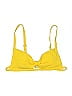 Zaful Yellow Swimsuit Top Size 8 - photo 1