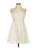 Storia 100% Polyester Ivory Cocktail Dress Size S - photo 1